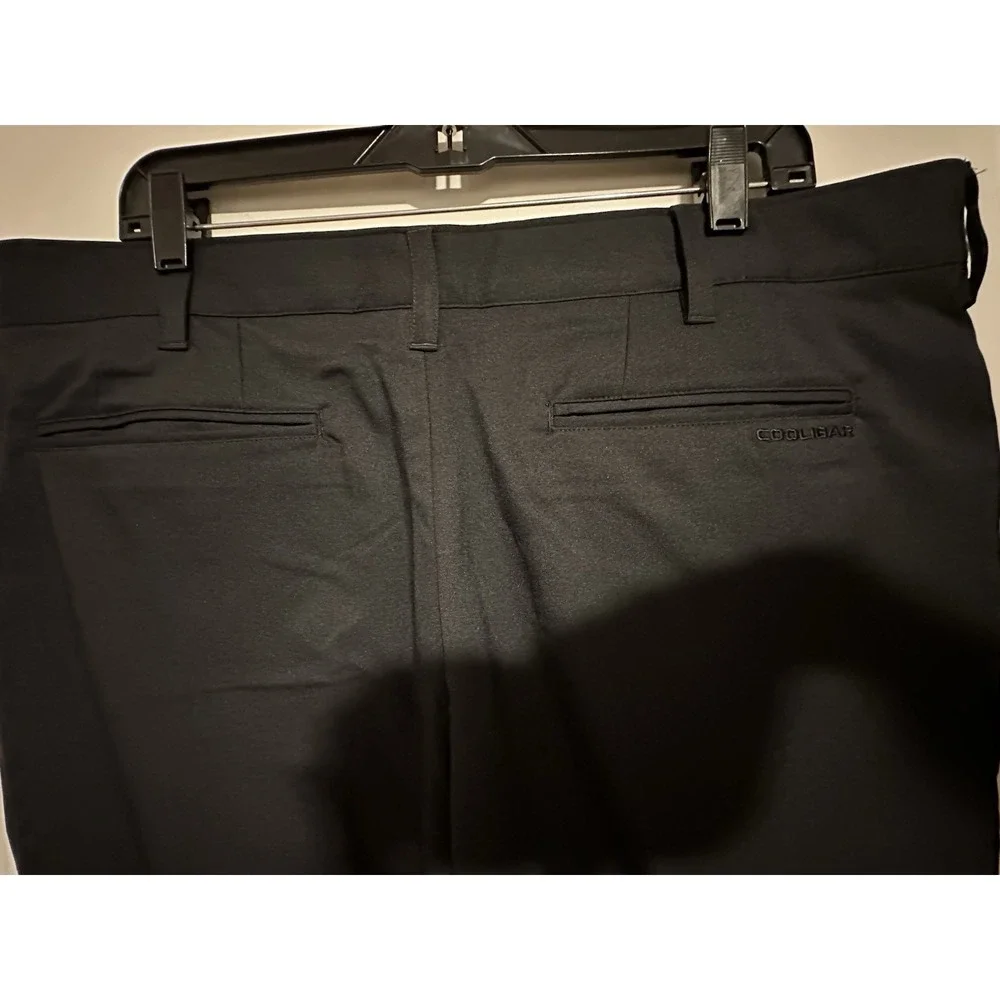 Coolibar Highlander Hiking Pants Mens 38x32 Black UPF 50 Pockets Stretch